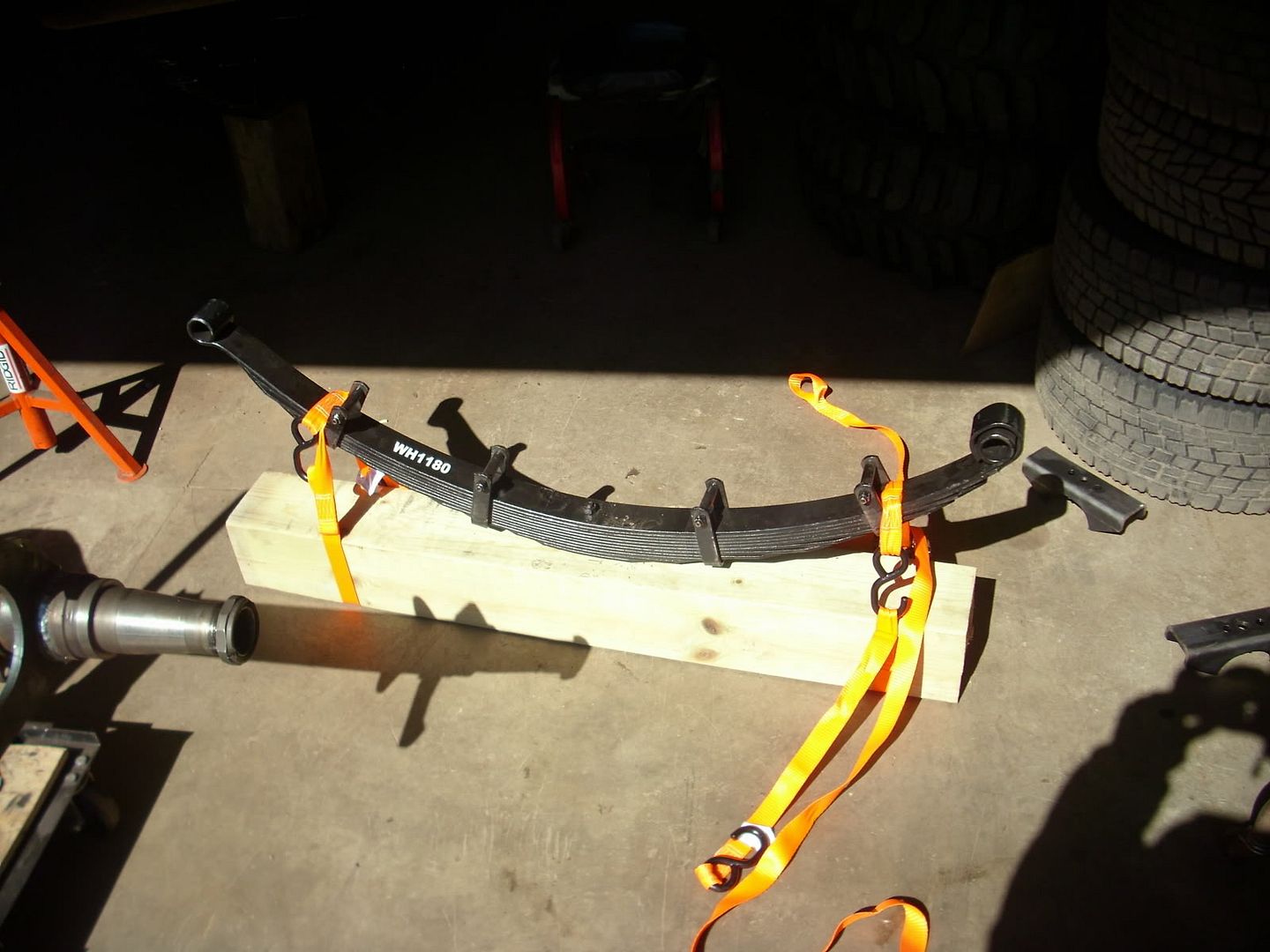 Installing new leaf springs Forum